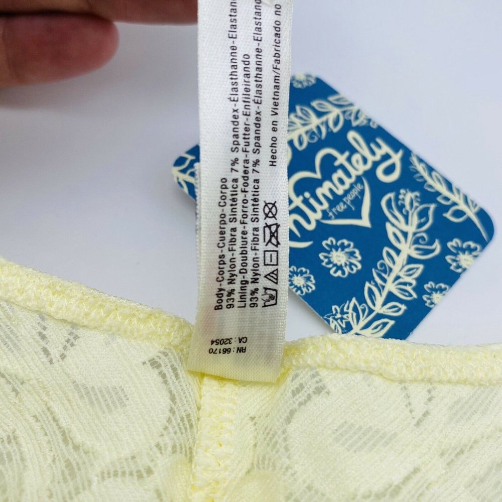 Free People Galloon Lace Racerback Bralette Bra - Picture 8 of 8